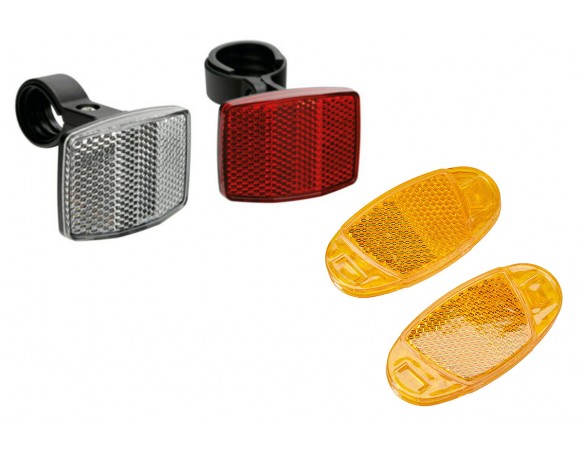 Set Rectangular reflectors + wheel...