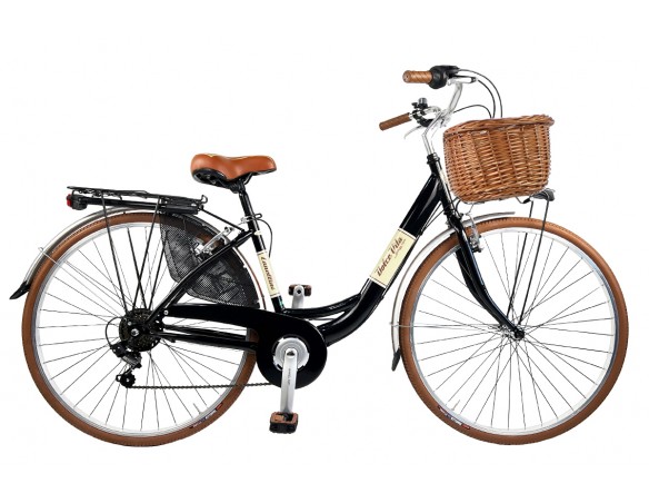 Venere Dolce Vita Donna Nero 28" con...