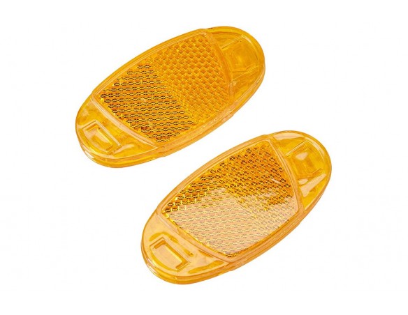 Pair of wheel reflectors 