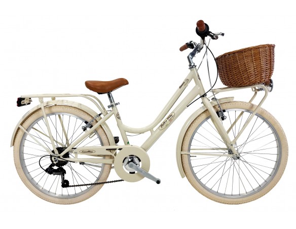 Dolce Vita Roma 24" 6V Beige con cesta