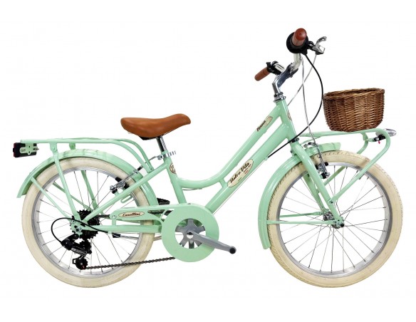 Dolce Vita Roma 20" 6V Hellgrun mit Korb