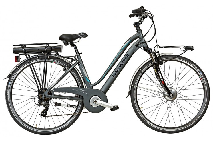 E-bike Aura Grigio Blu